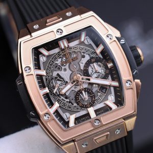 Đồng Hồ Hublot Fake 11 Spirit Of Big Bang King Gold Dây One Click 44mm (2)