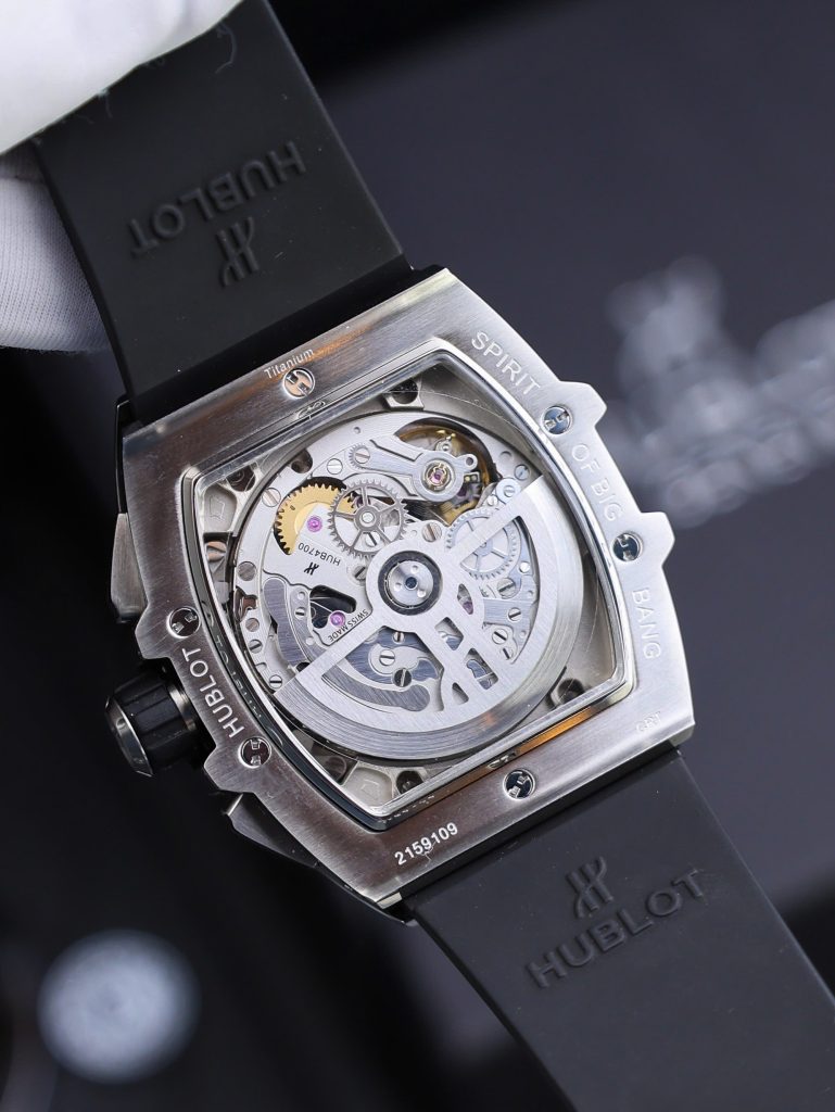 Đồng Hồ Hublot Replica 11 Spirit Of Big Bang Titanum Màu Xanh Blue 44mm (2)
