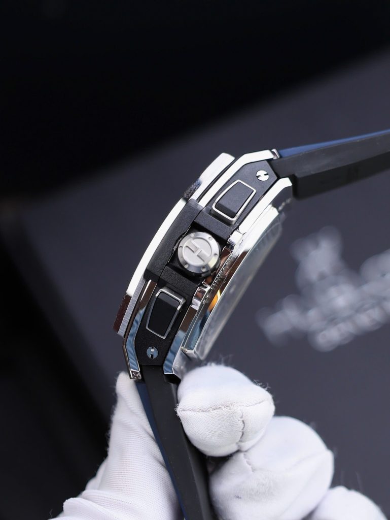 Đồng Hồ Hublot Replica 11 Spirit Of Big Bang Titanum Màu Xanh Blue 44mm (2)