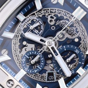 Đồng Hồ Hublot Replica 11 Spirit Of Big Bang Titanum Màu Xanh Blue 44mm (2)