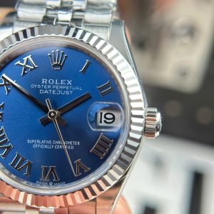 Đồng Hồ Nữ Rolex Rep 11 DateJust Mặt Xanh Dương Nhà Máy THB 31mm (4)