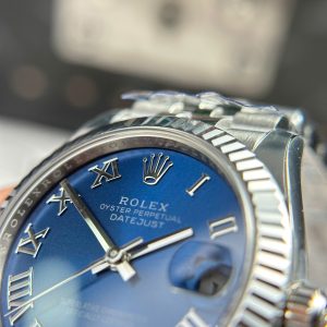 Đồng Hồ Nữ Rolex Rep 11 DateJust Mặt Xanh Dương Nhà Máy THB 31mm (4)