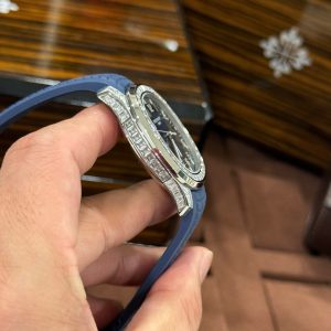 Đồng Hồ Patek Philippe Aquanaut 5168G Đính Đá Mặt Xanh Xưởng GR Factory 42mm (2)