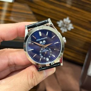 Đồng Hồ Patek Philippe Complications 5396G Replica Cao Cấp Màu Xanh 38mm (1)