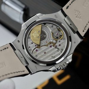 Đồng Hồ Patek Philippe Nautilus 5724G Đính Đá Moissanite Hong Kong Full Chức Năng PPF 40mm (8)