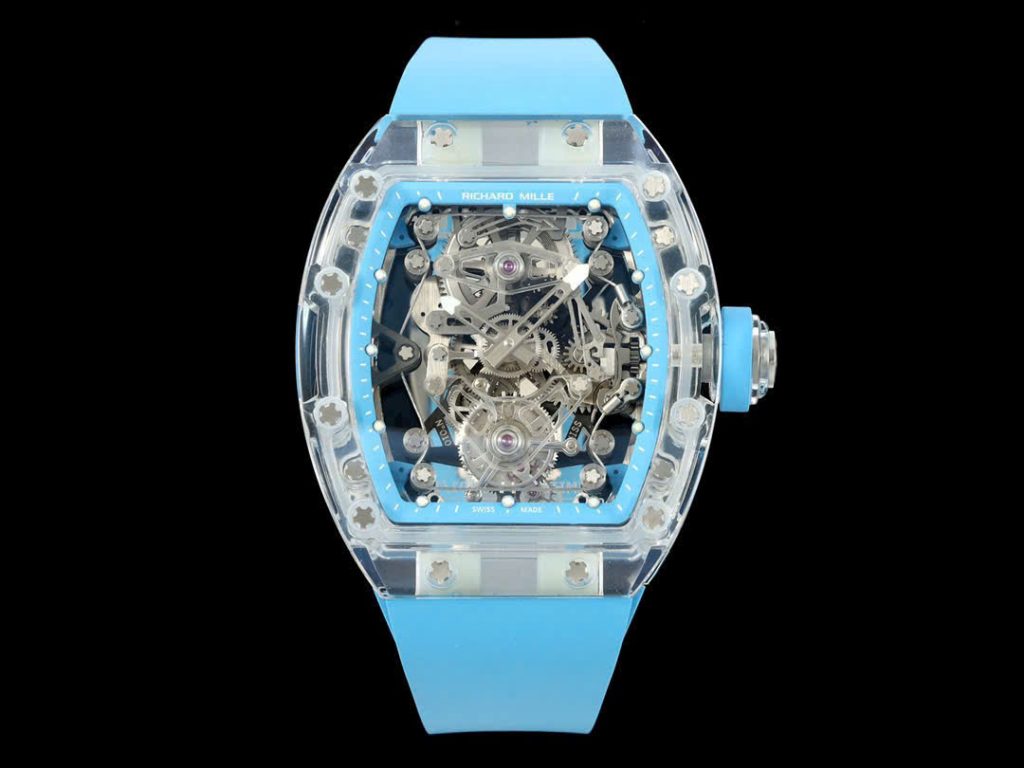 Đồng Hồ Richard Mille RM56-02 Sapphire Tourbillon Chế Tác Cao Cấp (3)