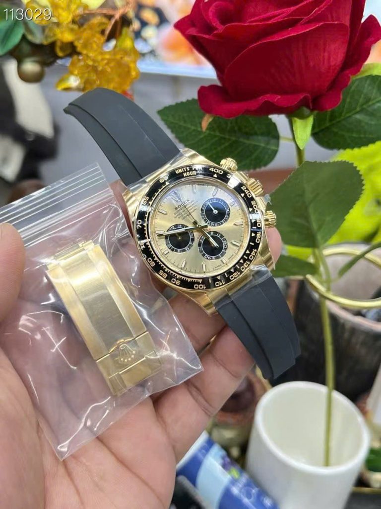 Đồng Hồ Rolex Daytona 126518LN Pikachu Replica Cao Cấp Xưởng Clean 40mm (1)