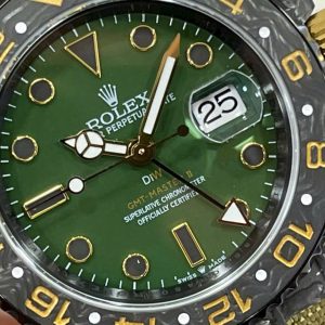 Đồng Hồ Rolex Rep 11 GMT Master II DIW Carbon Siêu Nhẹ Màu Xanh 40mm (9)