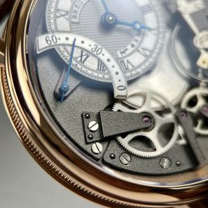 Dong Ho Breguet Tradition Rep 11 Cao Cap Nhat Mat Lo Co Day Da Mau Nau Xuong ZF 40mm 1