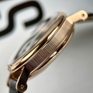 Dong Ho Breguet Tradition Rep 11 Cao Cap Nhat Mat Lo Co Day Da Mau Nau Xuong ZF 40mm 2