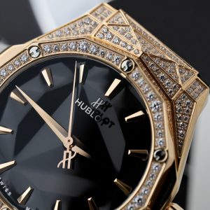 Đồng Hồ Hublot Orlinski King Gold Đính Full Đá Replica Máy Cơ ETA 2892 40mm (8)