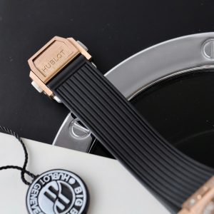 Đồng Hồ Hublot Rep 11 Big Bang One Click King Gold Đính Đá Baguette 39mm (3)