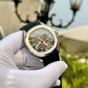 Đồng Hồ Patek Philippe Rep 11 Aquanaut 5261 Mặt Số Xám Dây Cao Su 40mm (4)