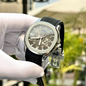Đồng Hồ Patek Philippe Rep 11 Aquanaut 5261 Mặt Số Xám Dây Cao Su 40mm (4)