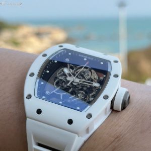 Đồng Hồ Richard Mille RM055 Replica Cao Cấp Bản Mới 2025 Gốm Trắng Xưởng BBR V5 (4)