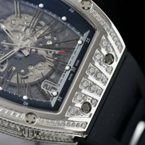 Đồng Hồ Richard Mille Replica Cao Cấp Nam Đính Đá Máy Cơ Tự Động 40mm (7)