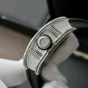 Đồng Hồ Richard Mille Replica Cao Cấp Nam Đính Đá Máy Cơ Tự Động 40mm (7)