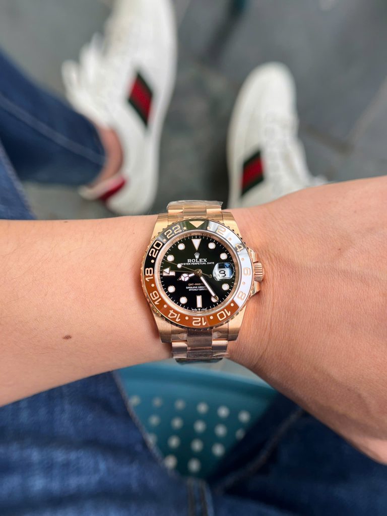 Đồng Hồ Rolex Rep 1 1 GMT Master II 126715CHNR Rootbeer Xưởng Clean 40mm (9)