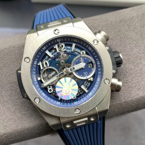 Đồng Hồ Hublot Big Bang Unico Replica 11 Màu Xanh Dương Nhà Máy BBF 42mm (7)
