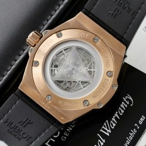Dong Ho Hublot Fake 11 Sang Bleu King Gold Dinh Da Nha May HB 44mm 8
