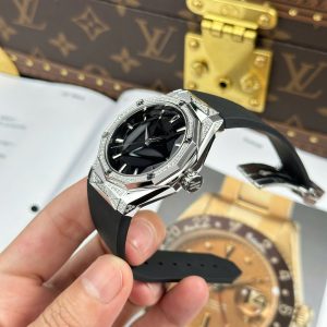 Đồng Hồ Hublot Nam Rep 11 Orlinski Titanium Đính Đá Demi Nhà Máy HB 40mm (9)