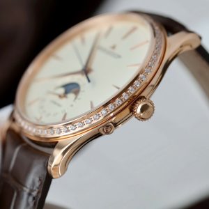 Đồng Hồ Jaeger LeCoultre Rep 11 Master Ultra Thin Moon Đính Đá Nam Xưởng APS 39mm (1)