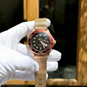 Dong Ho Omega Rep 1 1 Seamaster Diver 300M Bronze Gold Cao Cap Nhat Xuong VS 41mm 7