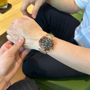 Dong Ho Omega Rep 1 1 Seamaster Diver 300M Bronze Gold Cao Cap Nhat Xuong VS 41mm 9