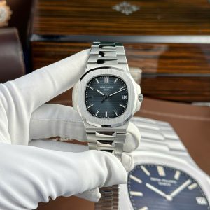 Đồng Hồ Patek Philippe Tinh Chỉnh Cao Cấp Nhất Nautilus 5711 Mặt Xanh Blue 40mm (7)