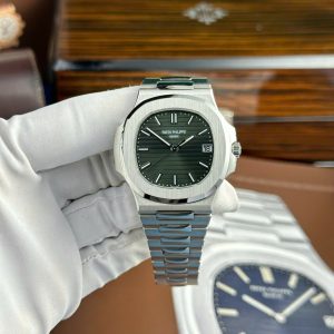 Dong Ho Patek Philippe Tinh Chinh Cao Cap Nhat Nautilus 5711 Mat Xanh Green 40mm 1