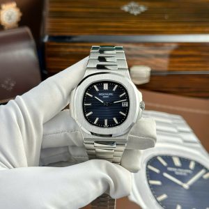 Đồng Hồ Patek Philippe Tinh Chỉnh Cao Cấp Nhất Nautilus 5811 Mặt Xanh Blue 40mm (9)