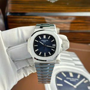 Đồng Hồ Patek Philippe Tinh Chỉnh Cao Cấp Nhất Nautilus 5811 Mặt Xanh Blue 40mm (9)