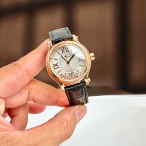 Dong Ho Chopard Happy Sport Replica Cao Cap Nu Day Da May Co Automatic 36mm 1
