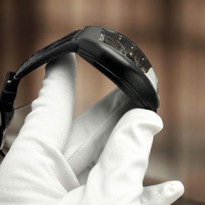 Đồng Hồ Franck Muller Vanguard V45 Replica Cao Cấp Gốm Đen Rep 11 Nhà Máy ABF 45mm (7)