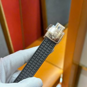 Dong Ho Patek Philippe Che Tac Aquanaut 5067 Day Cao Su Vien Dinh Da Mau Den PPF 356mm 7