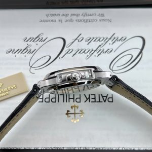 Đồng Hồ Patek Philippe Nam Dây Da Đính Đá Nautilus 5719 Replica Cao Cấp 40mm (2)