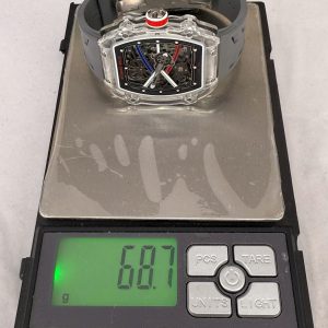 Đồng Hồ Richard Mille RM67-02 Chế Tác Vỏ Sapphire Trong Suốt Máy Tinh Chỉnh 37mm (5)