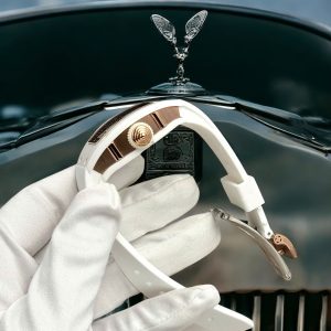 Đồng Hồ Richard Mille Rep 11 RM07 Gốm Trắng Dây Cao Su Máy Cơ Automatic 36mm (1)