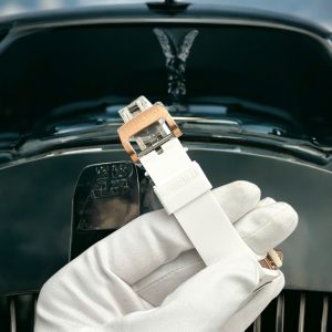 Đồng Hồ Richard Mille Rep 11 RM07 Gốm Trắng Dây Cao Su Máy Cơ Automatic 36mm (1)