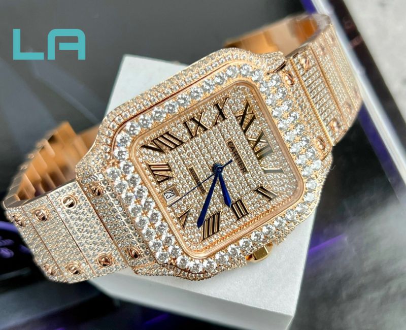 đồng hồ cartier đính đá đồng hồ cartier đính đá