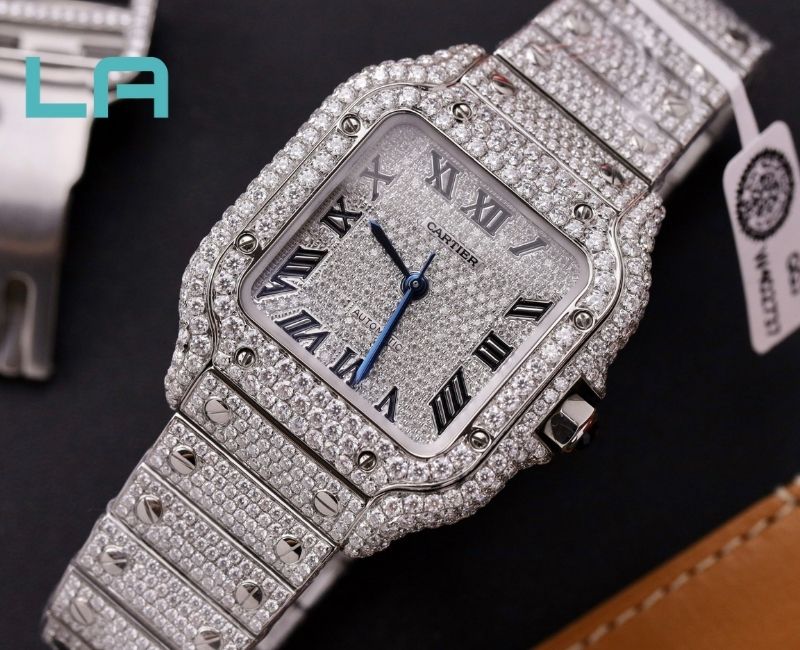 đồng hồ cartier đính đá đồng hồ cartier đính đá