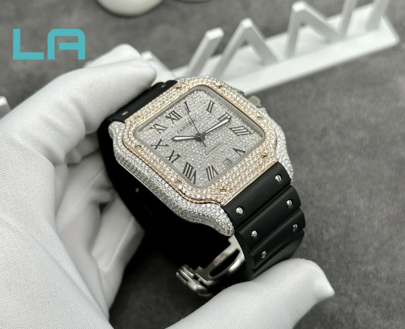 đồng hồ cartier đính đá đồng hồ cartier đính đá