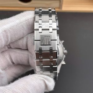 Dong Ho Audemars Piguet Che Tac Royal Oak 26240ST Mat Trang Xuong APS 2025 41mm 2