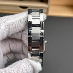 Đồng Hồ Cartier Replica 11 Tank Diamonds Nam Đính Đá Máy Pin Nhà Máy AF 31x40mm (1)