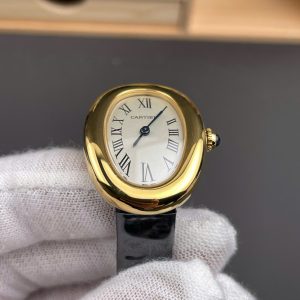 Dong Ho Cartier Replica Cao Cap Baignoire WGBA0017 Nu Day Da AF Factory 246x187mm 3