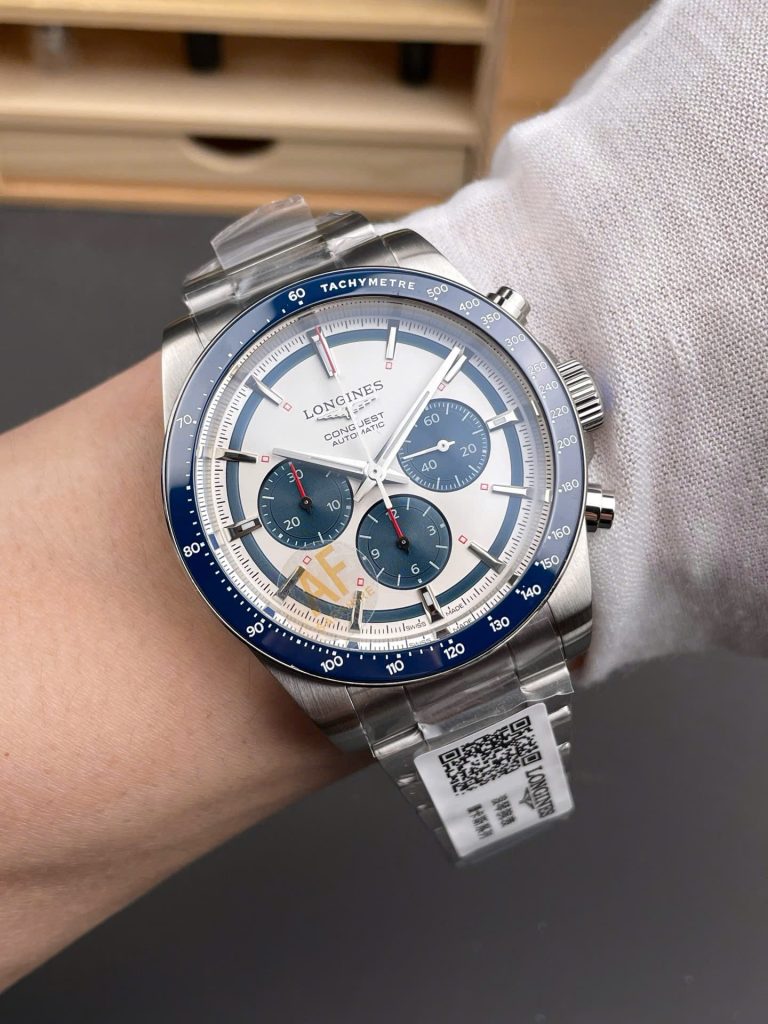 Đồng Hồ Longines Replica 11 Conquest Chronograph Nhà Máy AF Cao Cấp Nhất 42mm (4)