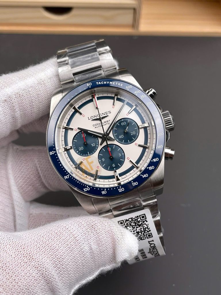 Đồng Hồ Longines Replica 11 Conquest Chronograph Nhà Máy AF Cao Cấp Nhất 42mm (4)