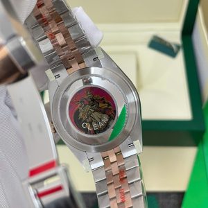 Dong Ho Rolex Rep 1 1 DateJust 126331 Mat So Kham Trai Trang Nha May Clean 41mm 6