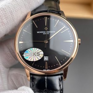 Dong Ho Vacheron Constantin Replica 11 Patrimony 85180 Nam Day Da Mau Den Xuong MKS 40mm 8