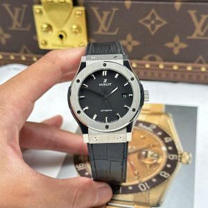 Đồng Hồ Hublot Classic Fusion Titanium Black Dial Chế Tác 85 Grams Xưởng JJZ 42mm (3)